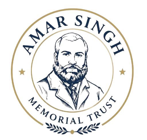 Portrait illustration of Amar Singh